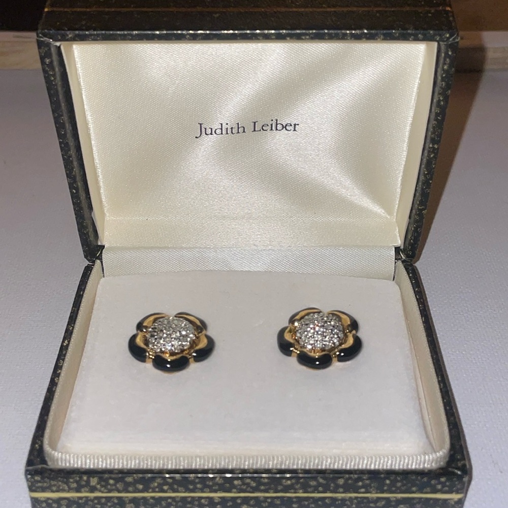 Judith Leiber rare earrings